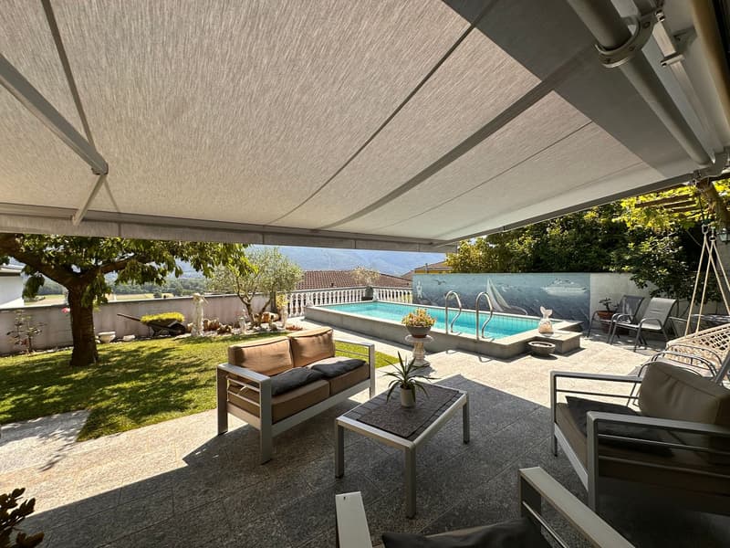 Wo die Zeit langsamer vergeht – Exklusive Villa mit Pool im Tessin (2)