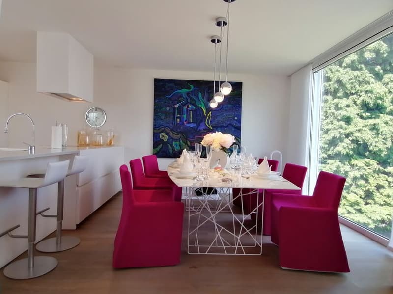 Luxus 4.5-Zimmer-Attika-Wohnung mit grösser Terrasse und 2 Parkplätze in der Tiefgarage (Copy) (5)