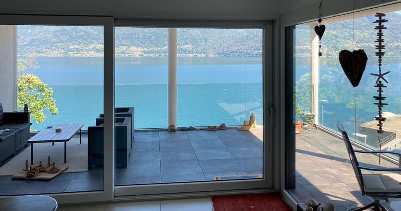 3 ½-Zimmer-Wohnung mit Terrasse und  PanoramaSicht auf den Lago Maggiore (2)