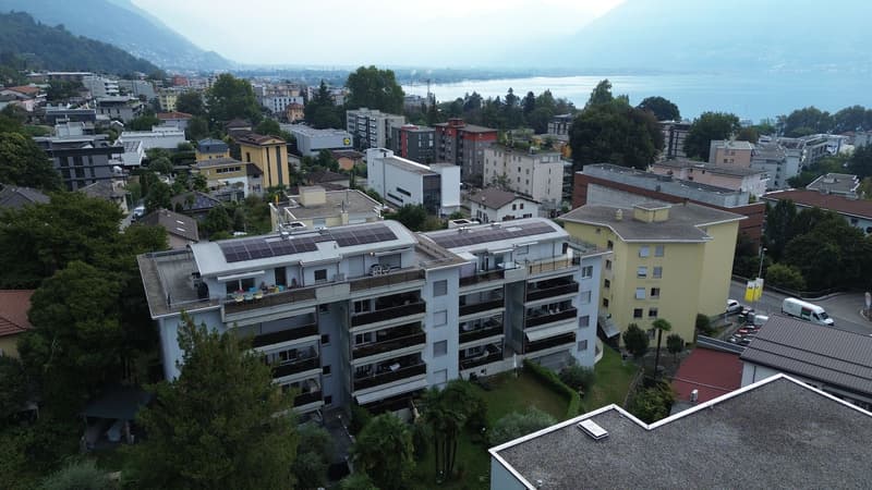 Minusio – Wohnung mit 2 Gärten und 2 Terrassen, nur wenige Schritte von der Schule entfernt (21)