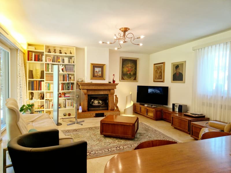 4 ½-Zimmer-Einfamilienhaus mit schönem romantischen und großem Garten (1)