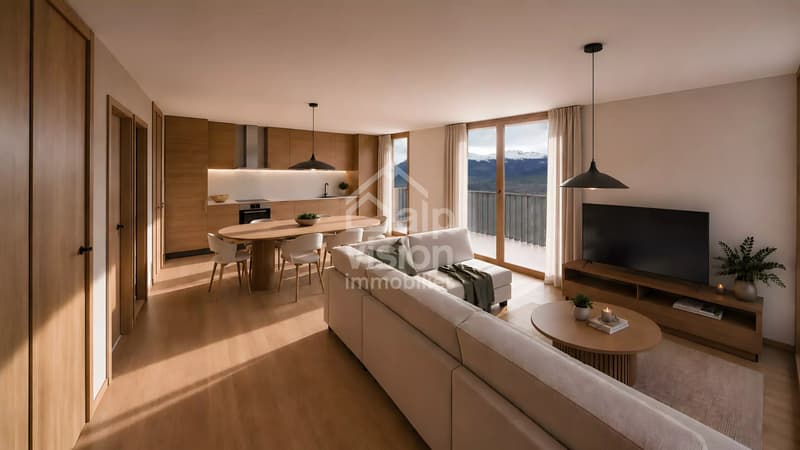 LA MAISON DU BONHEUR - VOTRE VILLA FAMILIALE - CALME & NATURE AU COEUR DU VALAIS (2)