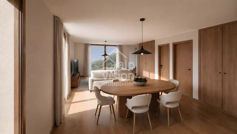 LA MAISON DU BONHEUR - VOTRE VILLA FAMILIALE - CALME & NATURE AU COEUR DU VALAIS (2)