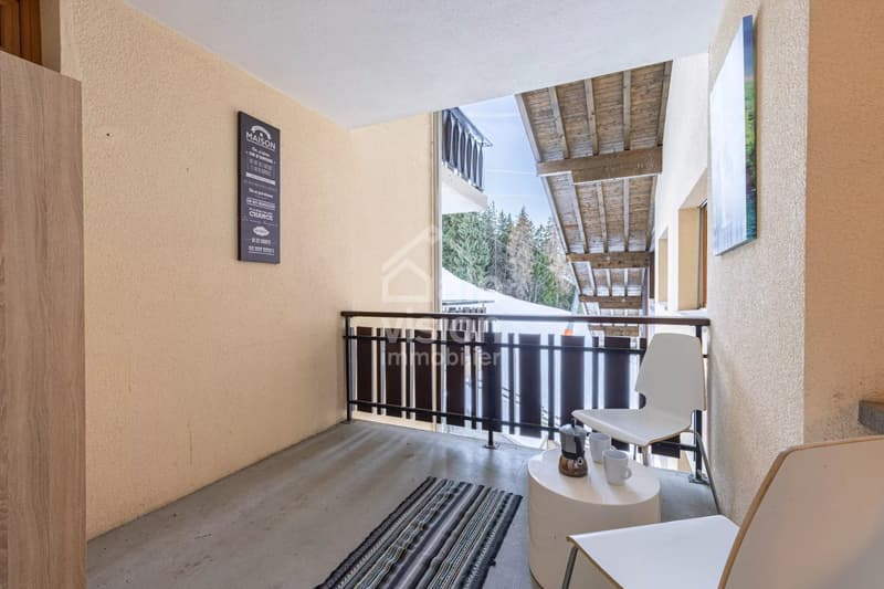 EXCLUSIVITÉ RARE 2,5 PIÈCES AU PIED DES PISTES - 4 VALLÉES (6)