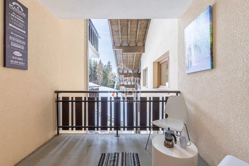 EXCLUSIVITÉ RARE 2,5 PIÈCES AU PIED DES PISTES - 4 VALLÉES (8)