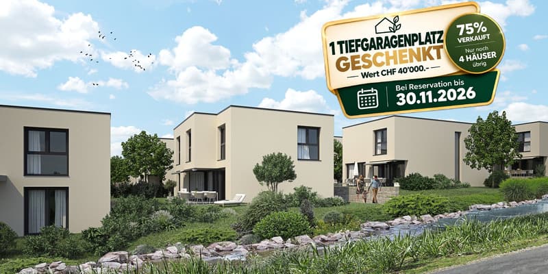 Neubau-Einfamilienhaus in Erlinsbach AG | 75 % verkauft | 1 TG-Platz geschenkt (1)