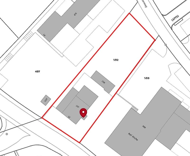 Wohn- und Geschäftshaus mit Baulandreserve in Strengelbach (5)