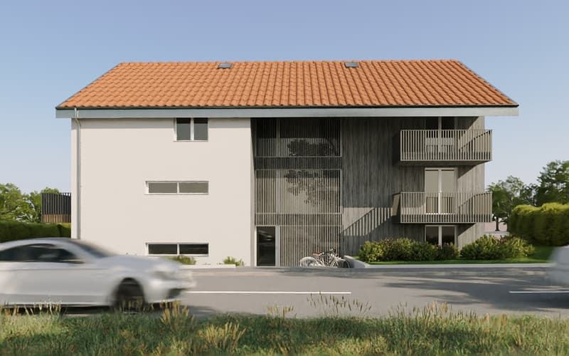 Attique 4,5 pièces avec vue sur la campagne, proche de Romont (8)