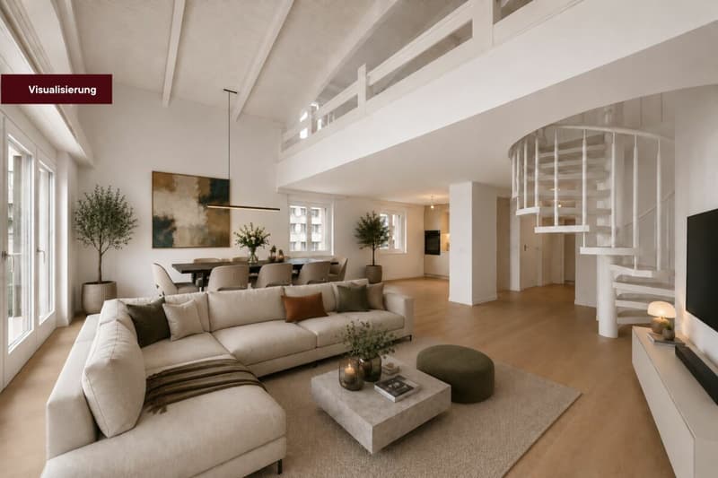 170 m² Wohngefühl mit Charakter und Walliser Bergpanorama (1)