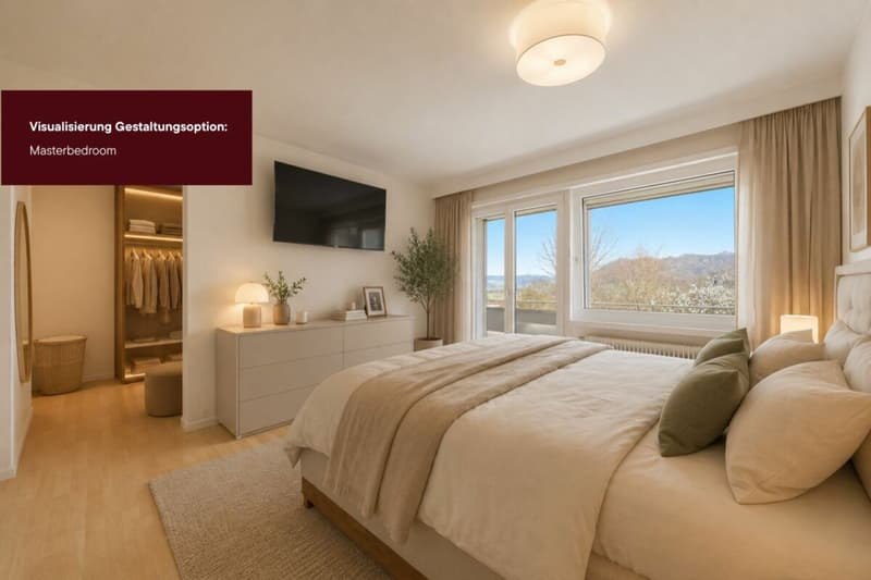 *RESERVIERT* Exklusives Wohnerlebnis mit Weitblick: Modernisiertes Raumwunder in Belp (8)