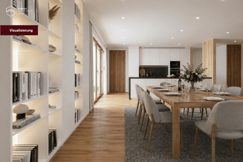 NEUBAU: OG Wohnung "LÄRCHE" - Unglaubliche 5.5 Zimmer Neubauwohnung in Koppigen (5)