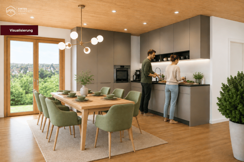 NEUBAU: Etagenwohnung "BIRKE" - Traumhafte Neubauwohnungen im Zentrum von Koppigen (3)