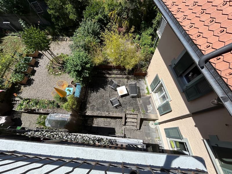 Charmante 1-Zimmer-Wohnung mit Gartenmitbenutzung am Rosenweg (1)