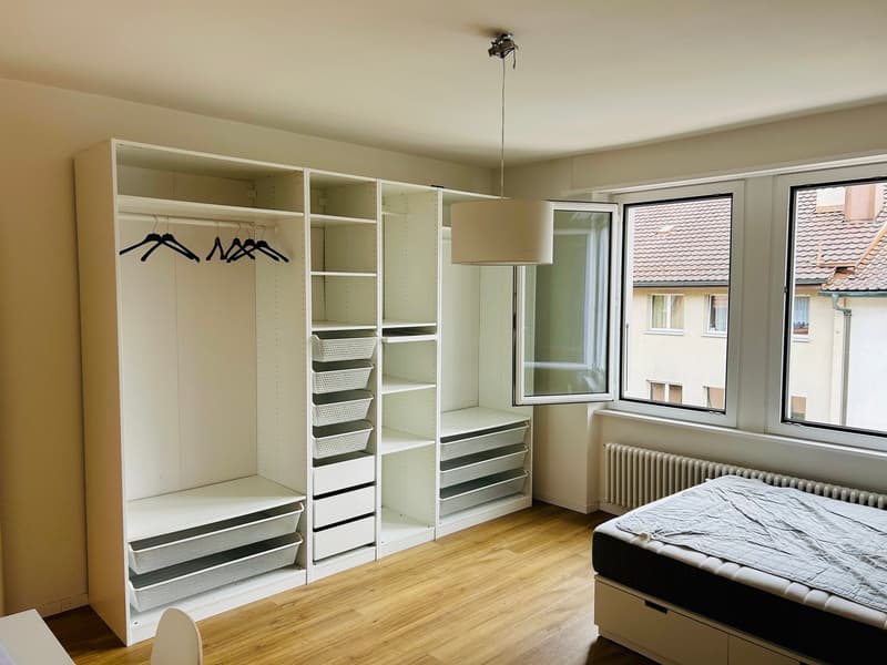 Charmante 1-Zimmer-Wohnung mit Gartenmitbenutzung am Rosenweg (3)