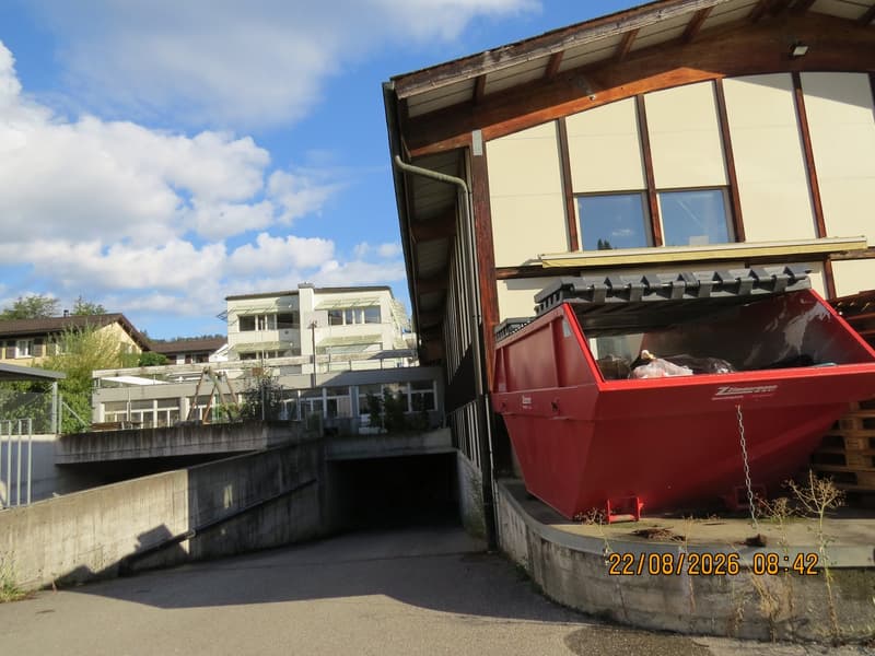 Liegenschaft mit grosser Schreinerwerkstatt,Wohnhaus und eigener Tiefgarage (6)