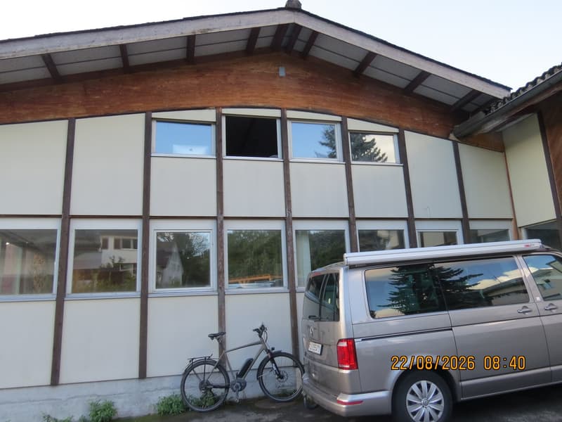 Liegenschaft mit grosser Schreinerwerkstatt,Wohnhaus und eigener Tiefgarage (4)