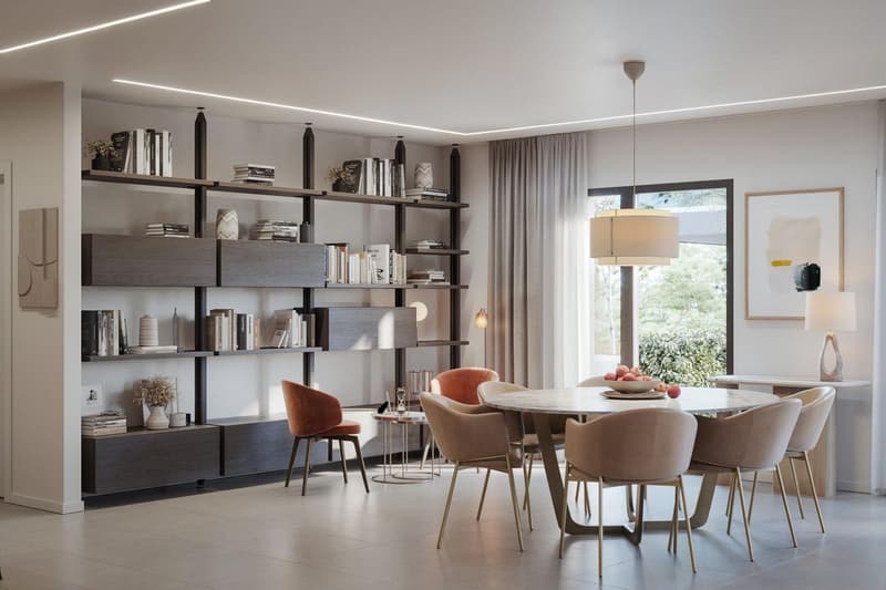 Ampio appartamento di 4.5 locali con giardino privato (8)
