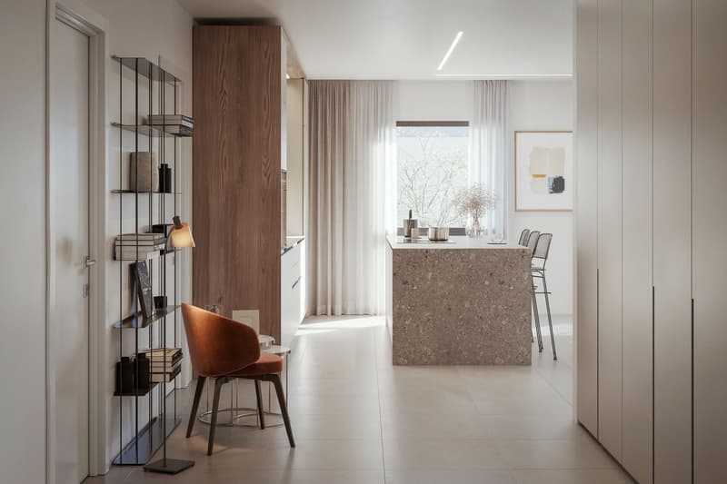 Ampio appartamento di 4.5 locali con giardino privato (11)
