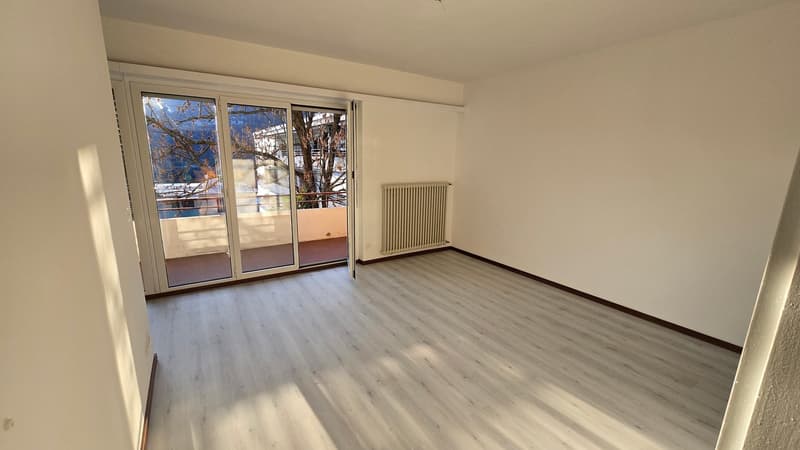 Accogliente monolocale con balcone a Vezia (2)