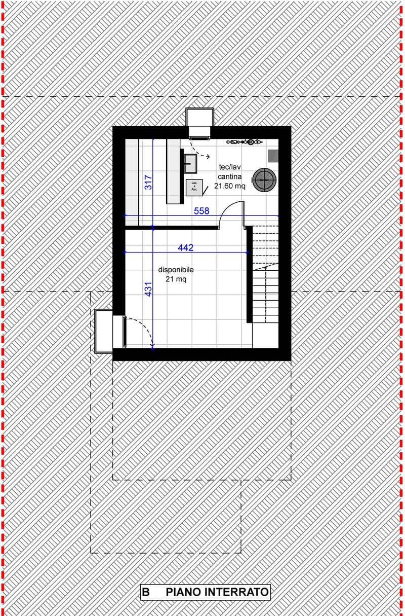 Single floor, Kitchen, Living room, Bedroom, Bathroom, Lavatory, Stairway, Entrance