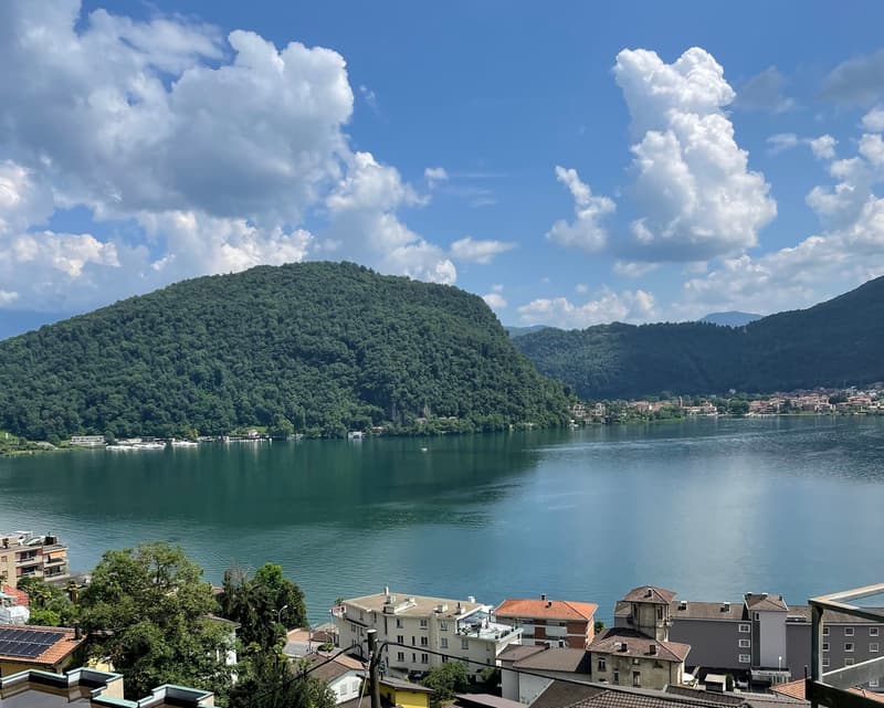 Moderno appartamento 2.5 locali con terrazza vista lago a Ponte Tresa (2)