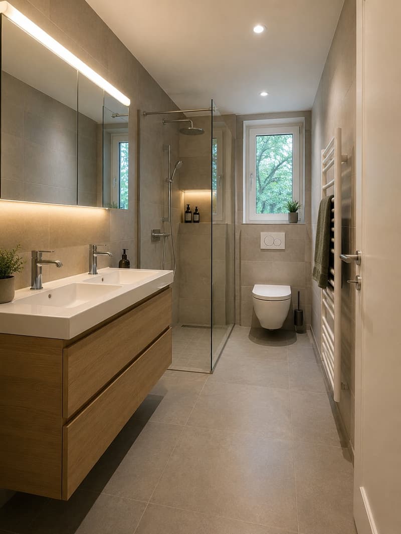 4.5-Zimmer-Wohnung mit Bergblick + separatem Eingang (8)