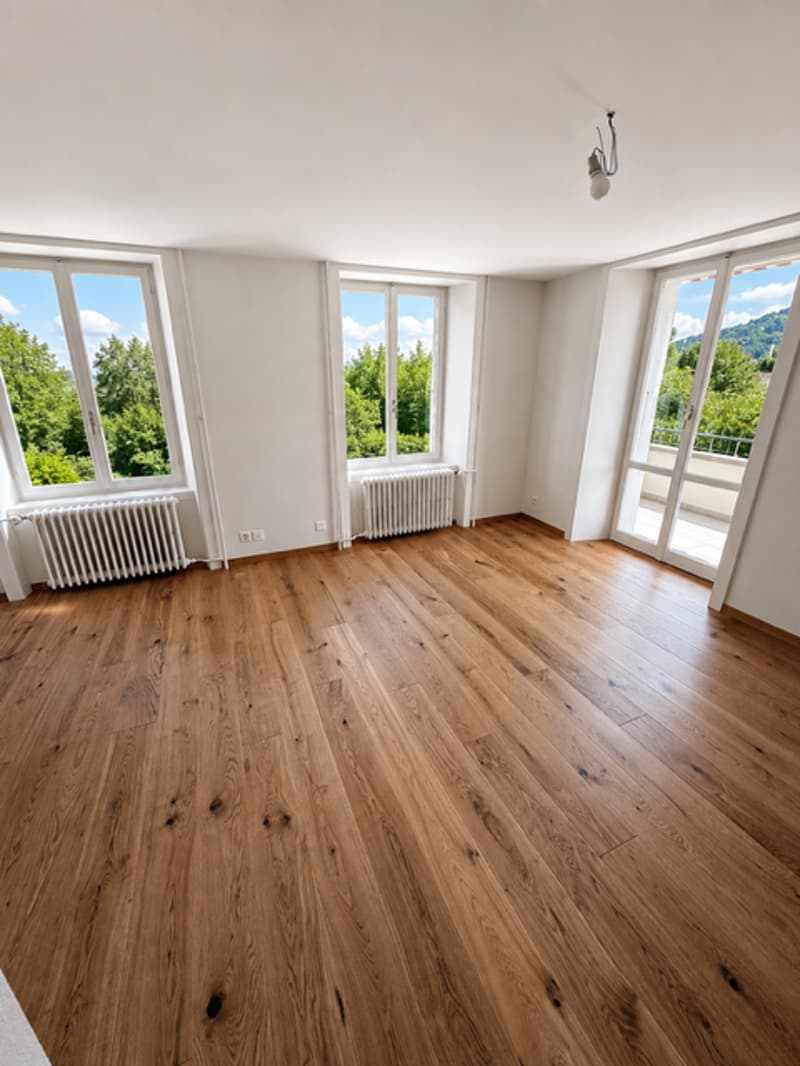 Appartement lumineux de 3 pièces à Môtiers (2)