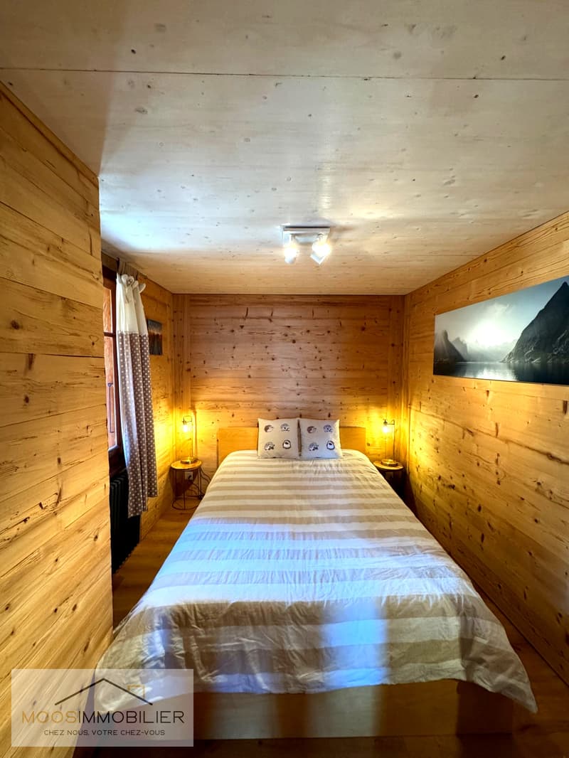 Charmant chalet à Ovronnaz avec vue sur les montagnes (9)