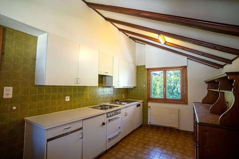 Maison de caractère avec 2 appartements et vaste parcelle à Chamoson (8)