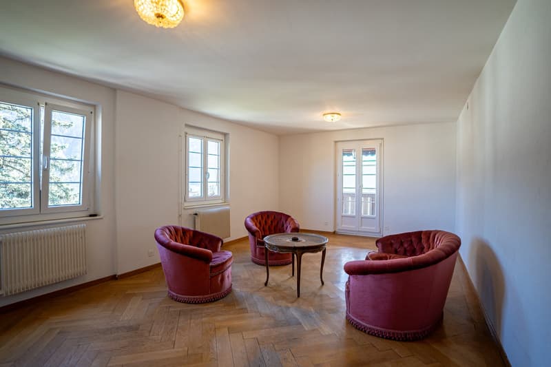 Maison de caractère avec 2 appartements et vaste parcelle à Chamoson (9)
