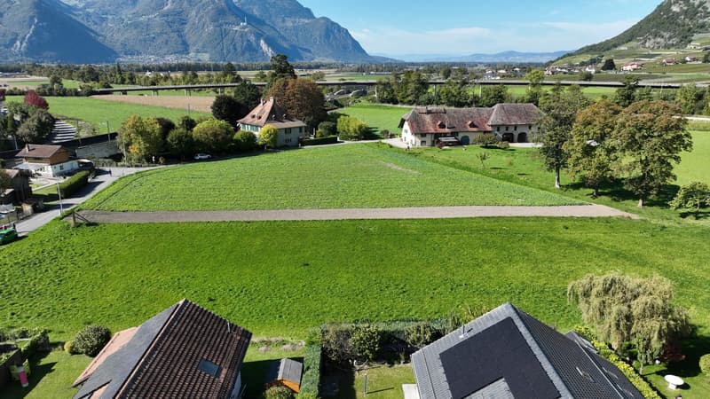 PERMIS DE CONSTRUIRE OBTENU - VILLA INDIVIDUELLE - VUE PANORAMIQUE (2)