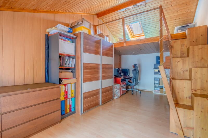 Mitoyenne par le garage à Bossonnens - EXCLUSIVITE (10)
