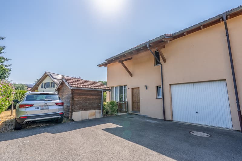 Mitoyenne par le garage à Bossonnens - EXCLUSIVITE (4)