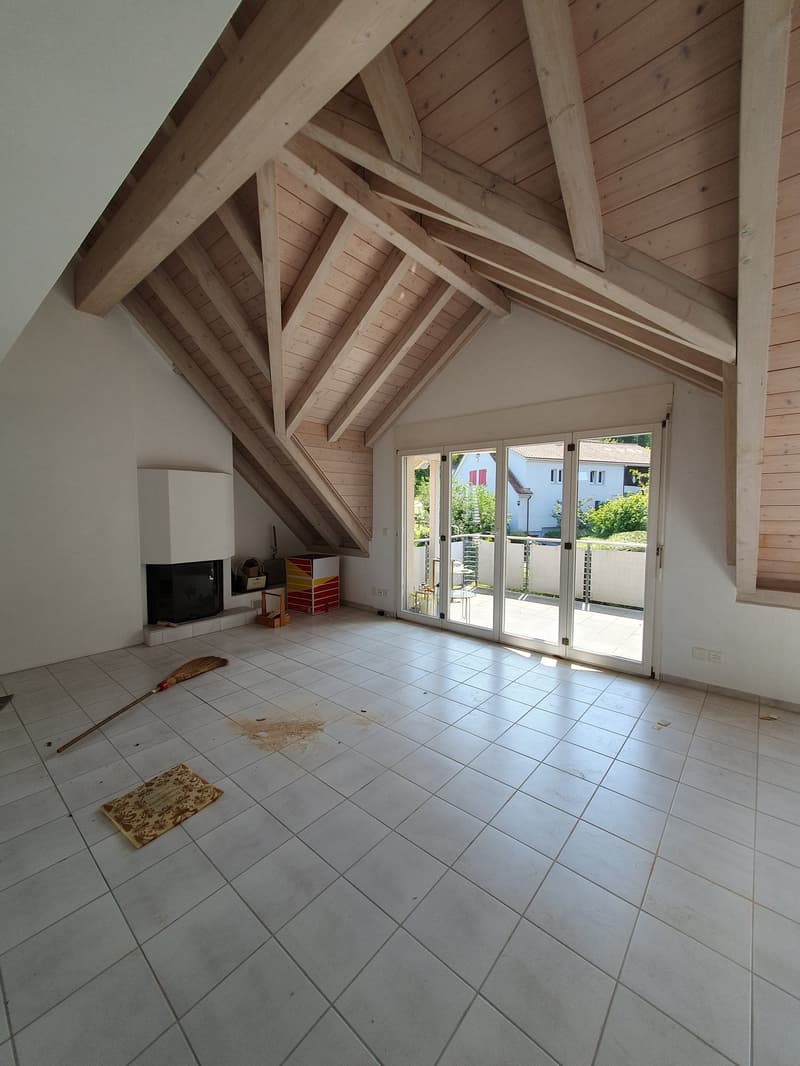 Charmante 5-Zimmer-Dachwohnung mit Balkon, Terrasse und Kamin in Binz (4)