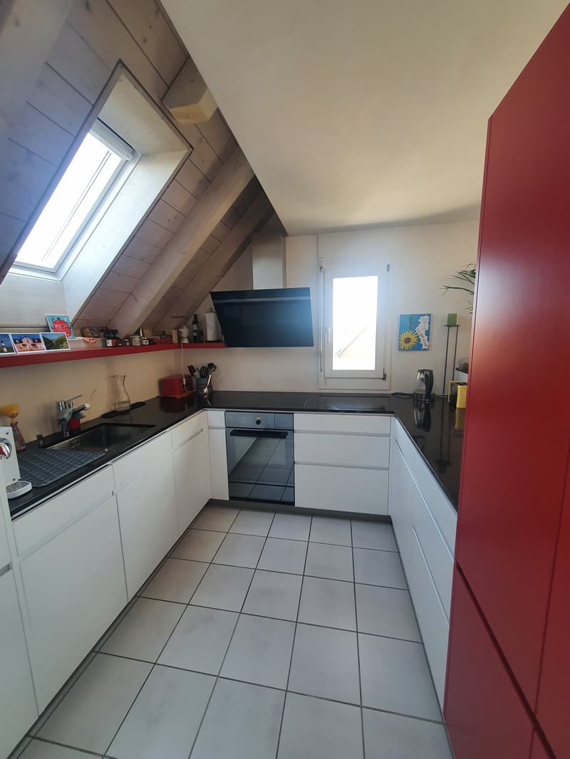 Charmante 5-Zimmer-Dachwohnung mit Balkon, Terrasse und Kamin in Binz (6)