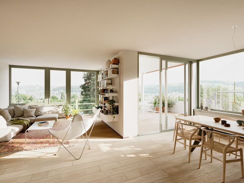Letzte freie Einheit: 3.5-Zimmer-Neubauwohnung im 1. OG mit grossem Balkon (6)