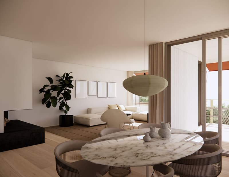 Letzte freie Einheit: 3.5-Zimmer-Neubauwohnung im 1. OG mit grossem Balkon (9)