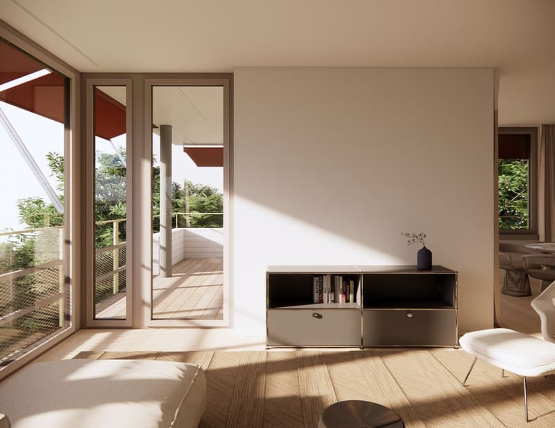 Letzte freie Einheit: 3.5-Zimmer-Neubauwohnung im 1. OG mit grossem Balkon (10)