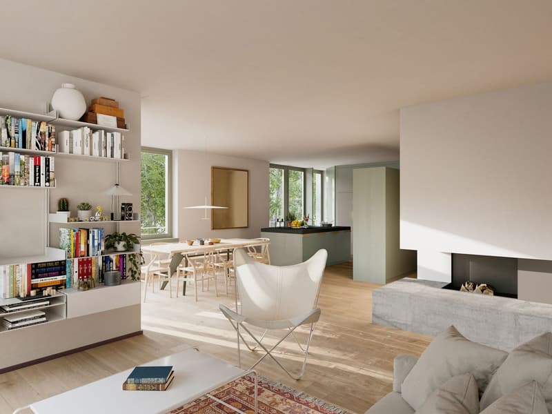 Letzte freie Einheit: 3.5-Zimmer-Neubauwohnung im 1. OG mit grossem Balkon (12)