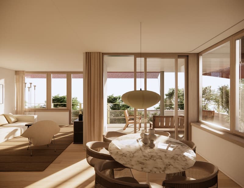 Letzte freie Einheit: 3.5-Zimmer-Neubauwohnung im 1. OG mit grossem Balkon (5)