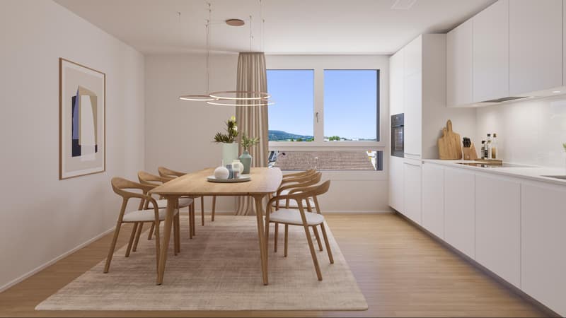 1.5 Zimmerwohnung in Hunzenschwil (2)