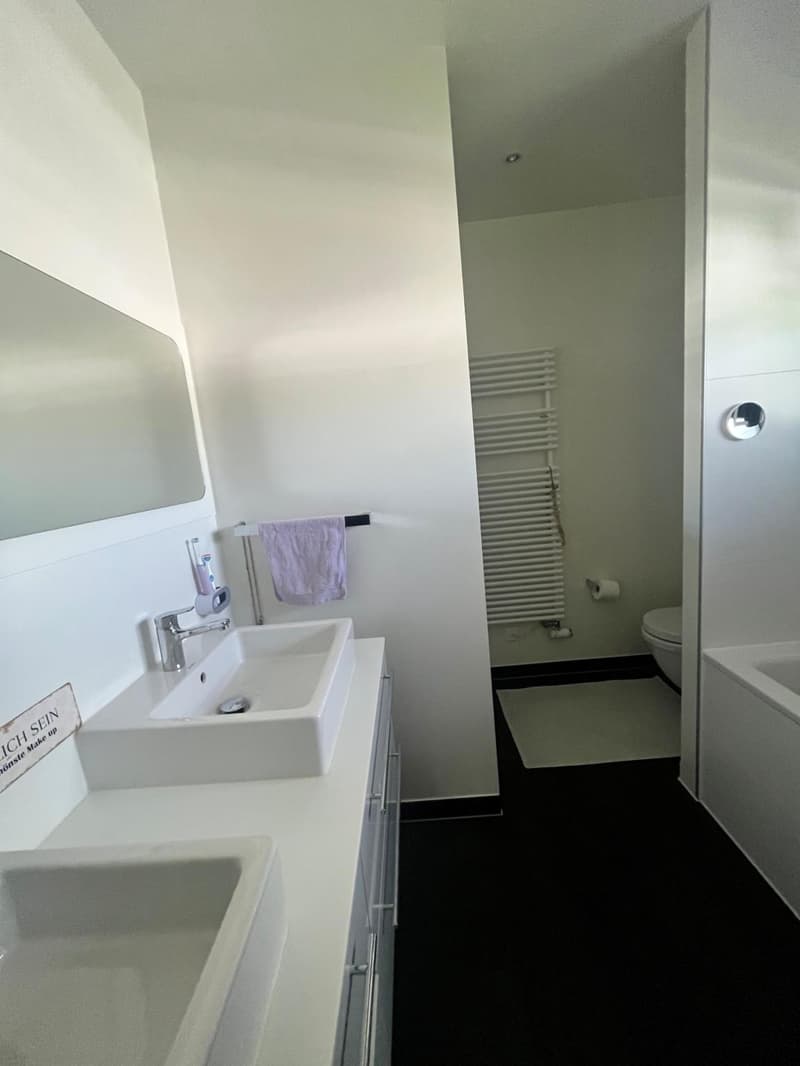 Moderne appartement à Versoix avec terrasse et jardin (10)