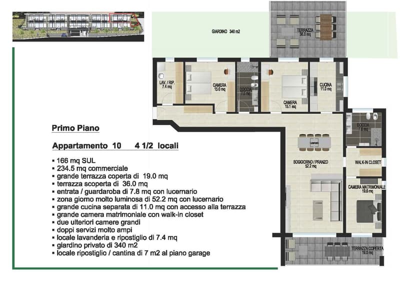 Nuovo appartamento 4.5 locali con grande giardino privato (11)