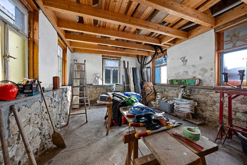 Einfamilienhaus, Wohnhaus mit Scheune und Stickerhüsli (12)