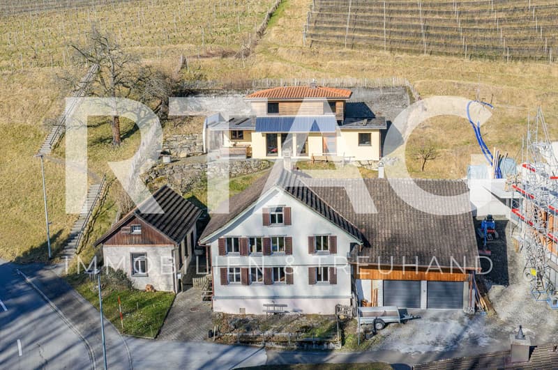 Einfamilienhaus, Wohnhaus mit Scheune und Stickerhüsli (1)