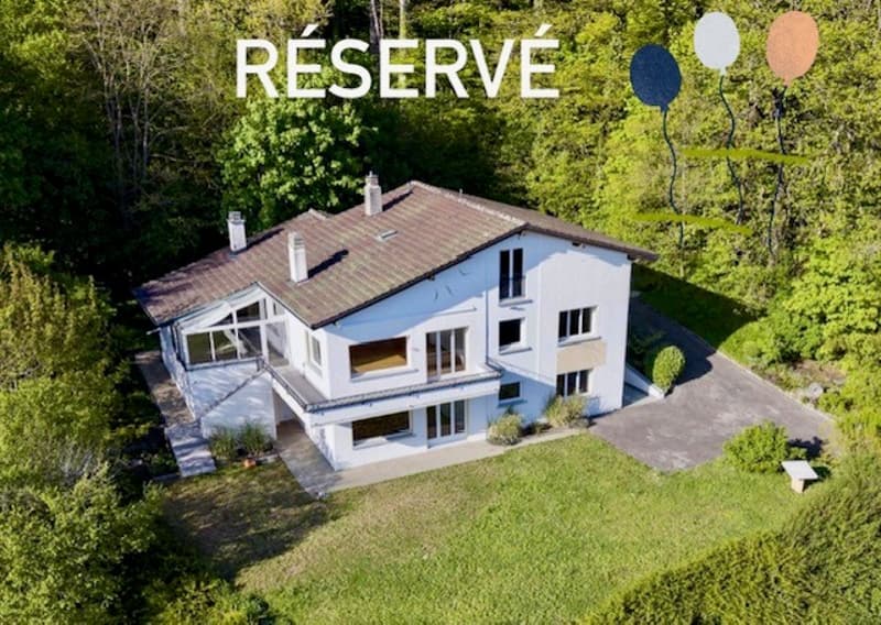 La Vigie - Villa de 2 appartements à Corcelles NE – nature, calme, vue lac et alpes (1)