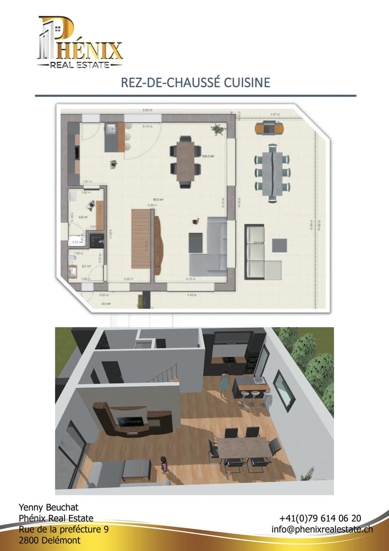 Maison individuelle moderne de 5.5 pièces à Bassecourt neuve (3)