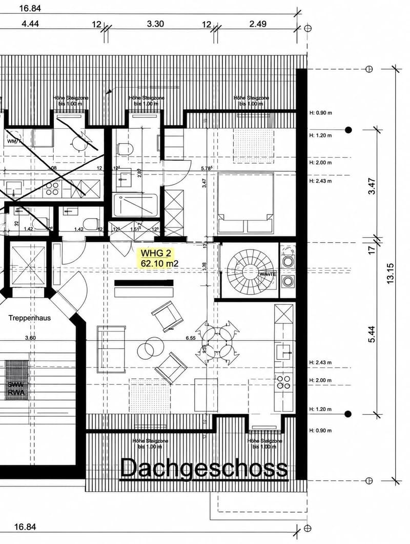 Moderne 3-Zimmer-Maisonette-Wohnung in Zürich Enge (9)
