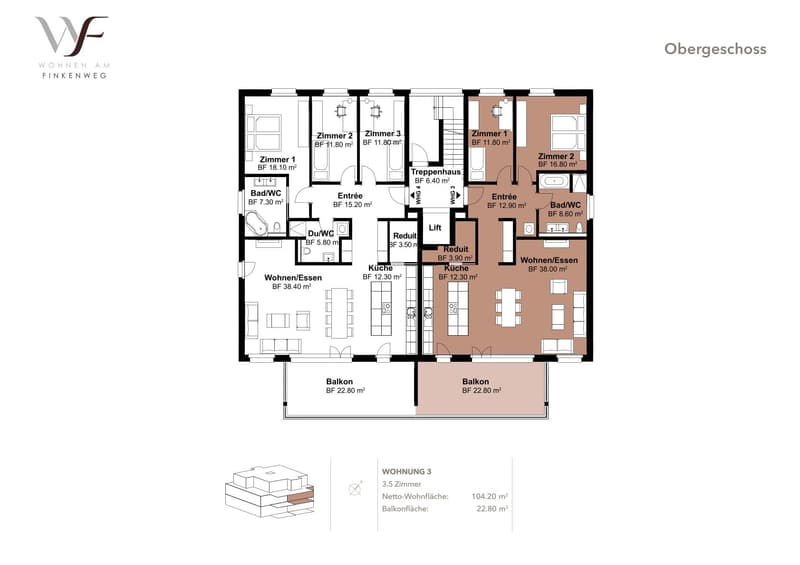 3,5-Ziimmer Wohnung mit Balkon in Urtenen-Schönbühl (7)