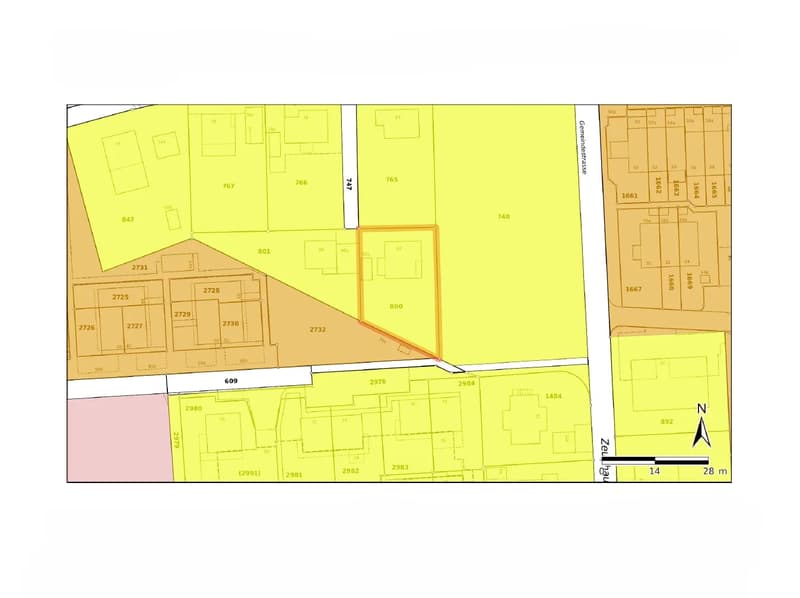 Bauland 1'148 m², voll erschlossen, zentrale Lage in Flamatt (9)